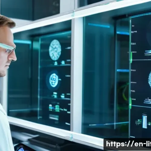 Home 7 리투아니아에서 스타트업 하기 - **Cutting-Edge Deep Tech Laboratory:**
* **Prompt:** An interior shot of a sophisticated deep ...